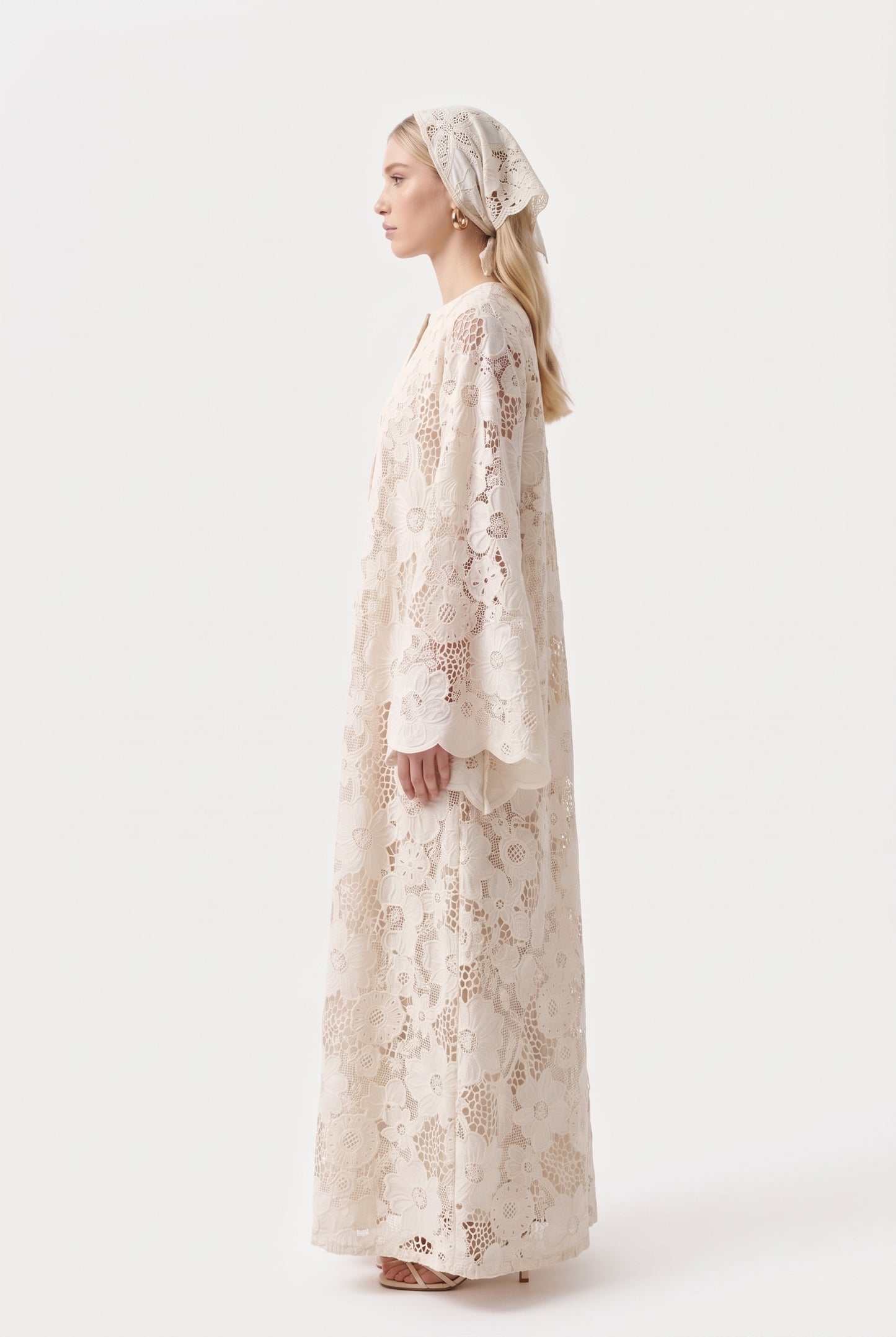 Floral Lace Kimono