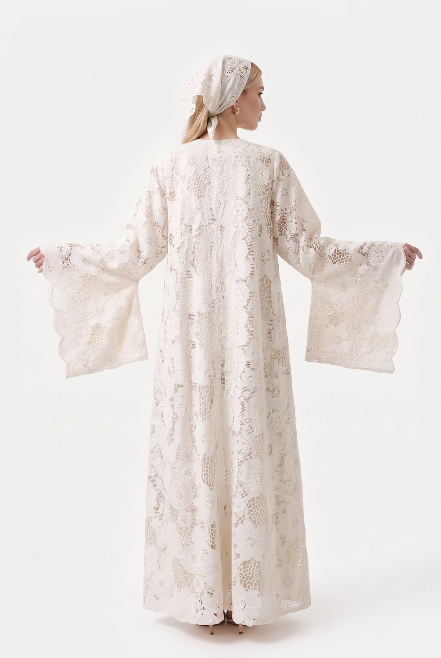 Floral Lace Kimono