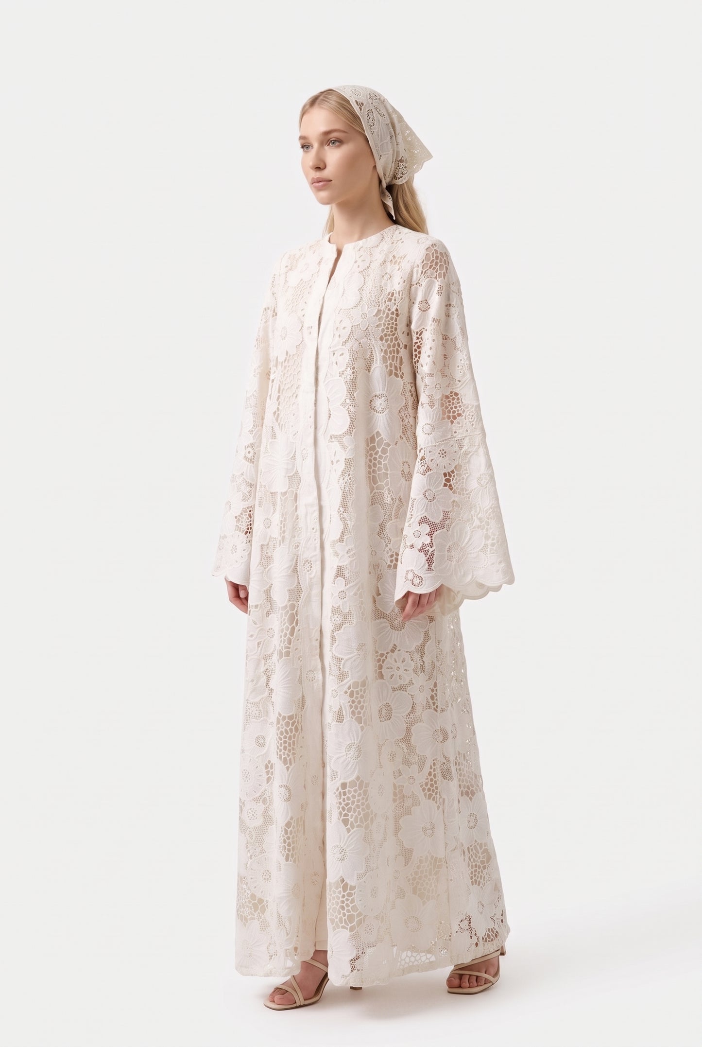 Floral Lace Kimono
