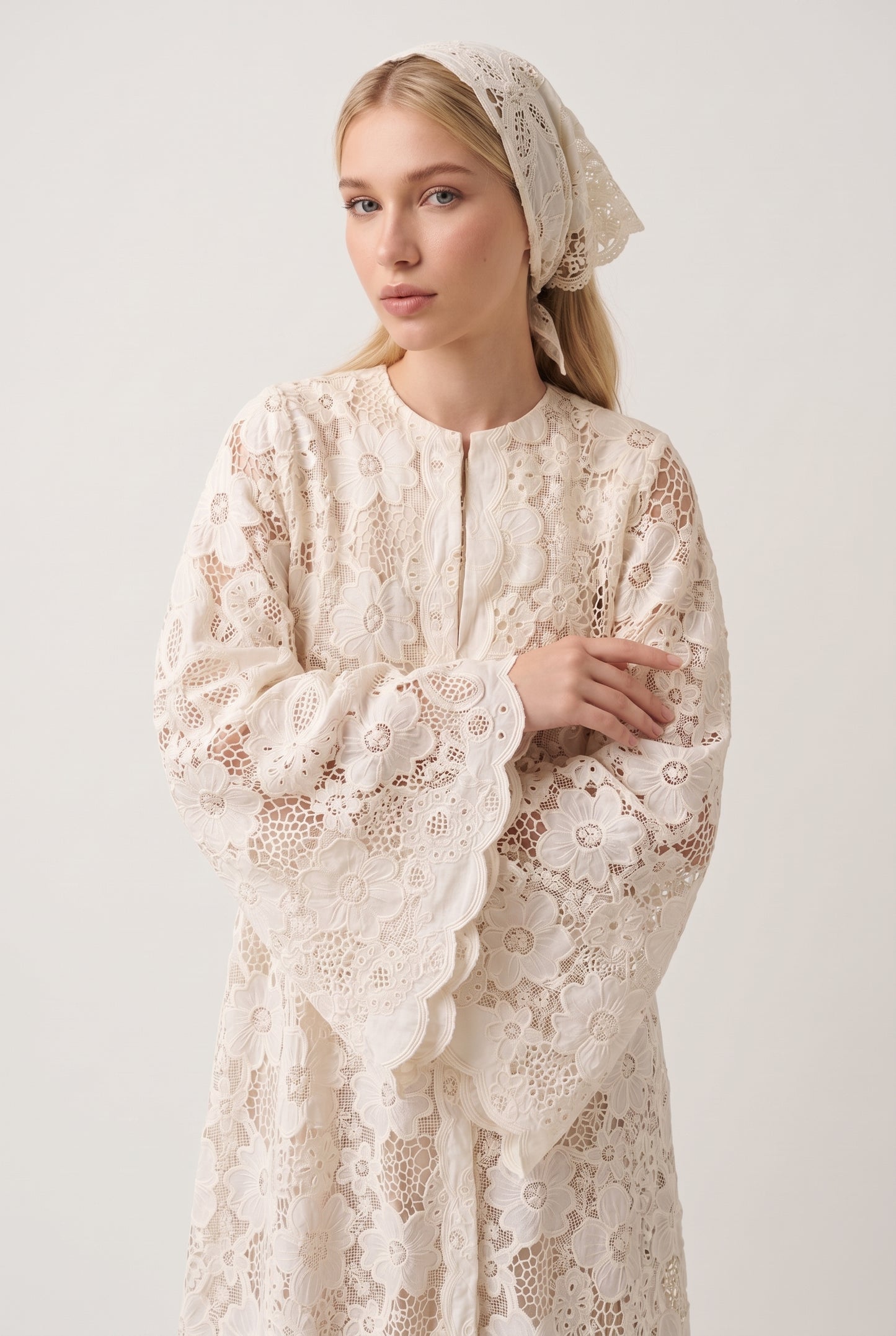 Floral Lace Kimono