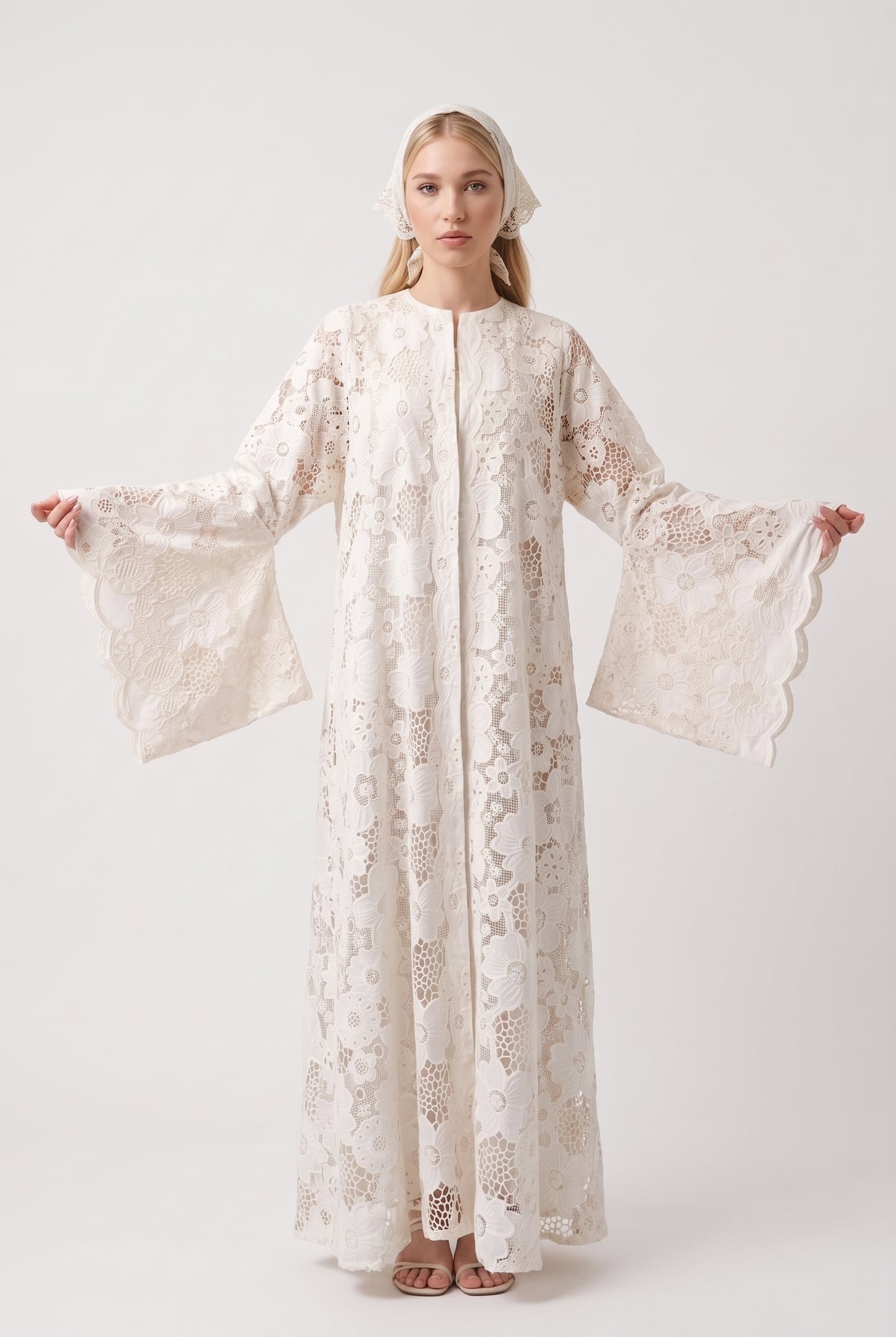 Floral Lace Kimono