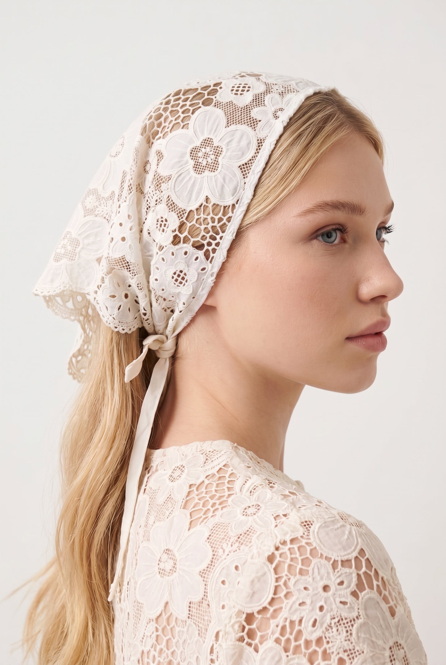 Floral Lace Bandana
