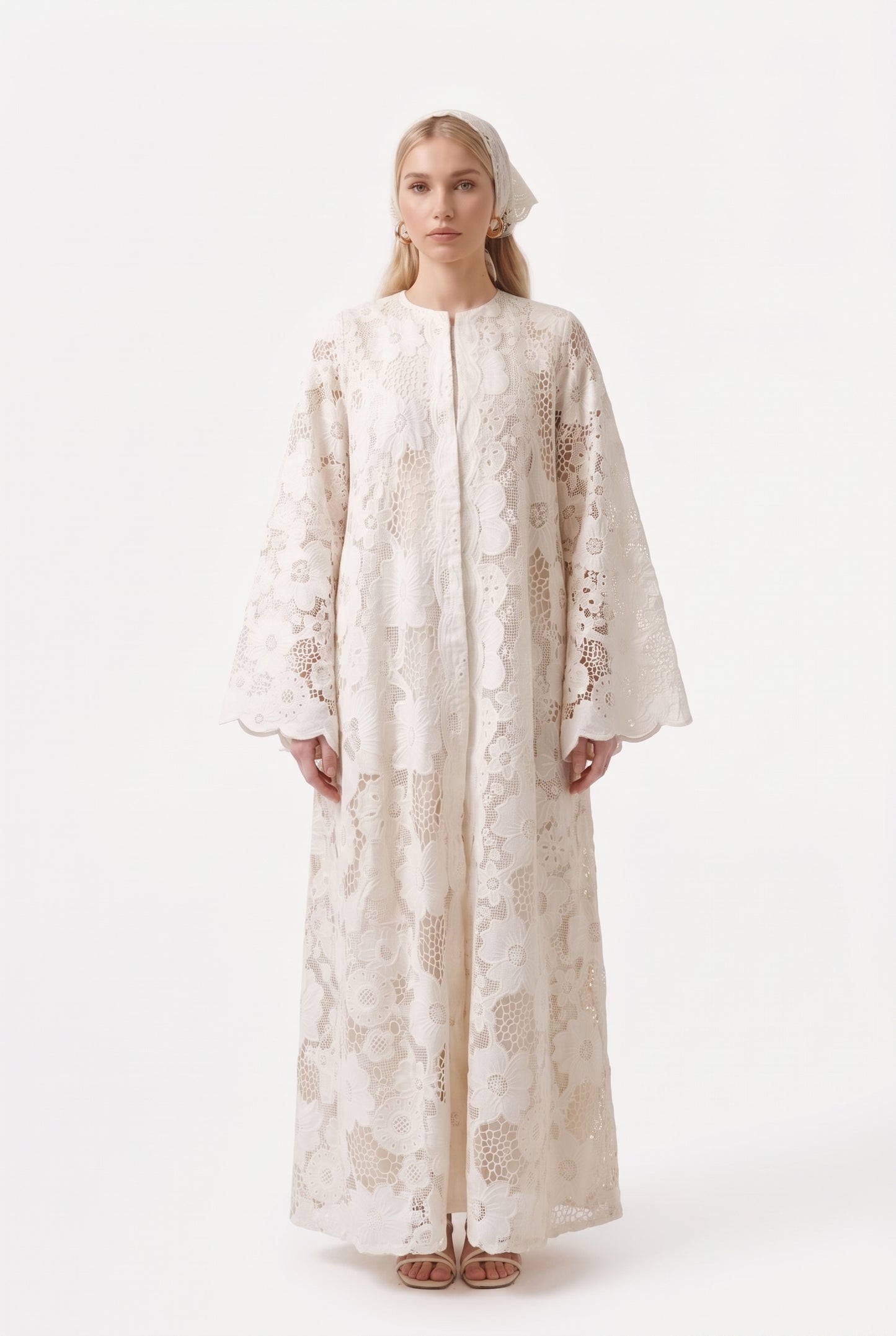 Floral Lace Kimono