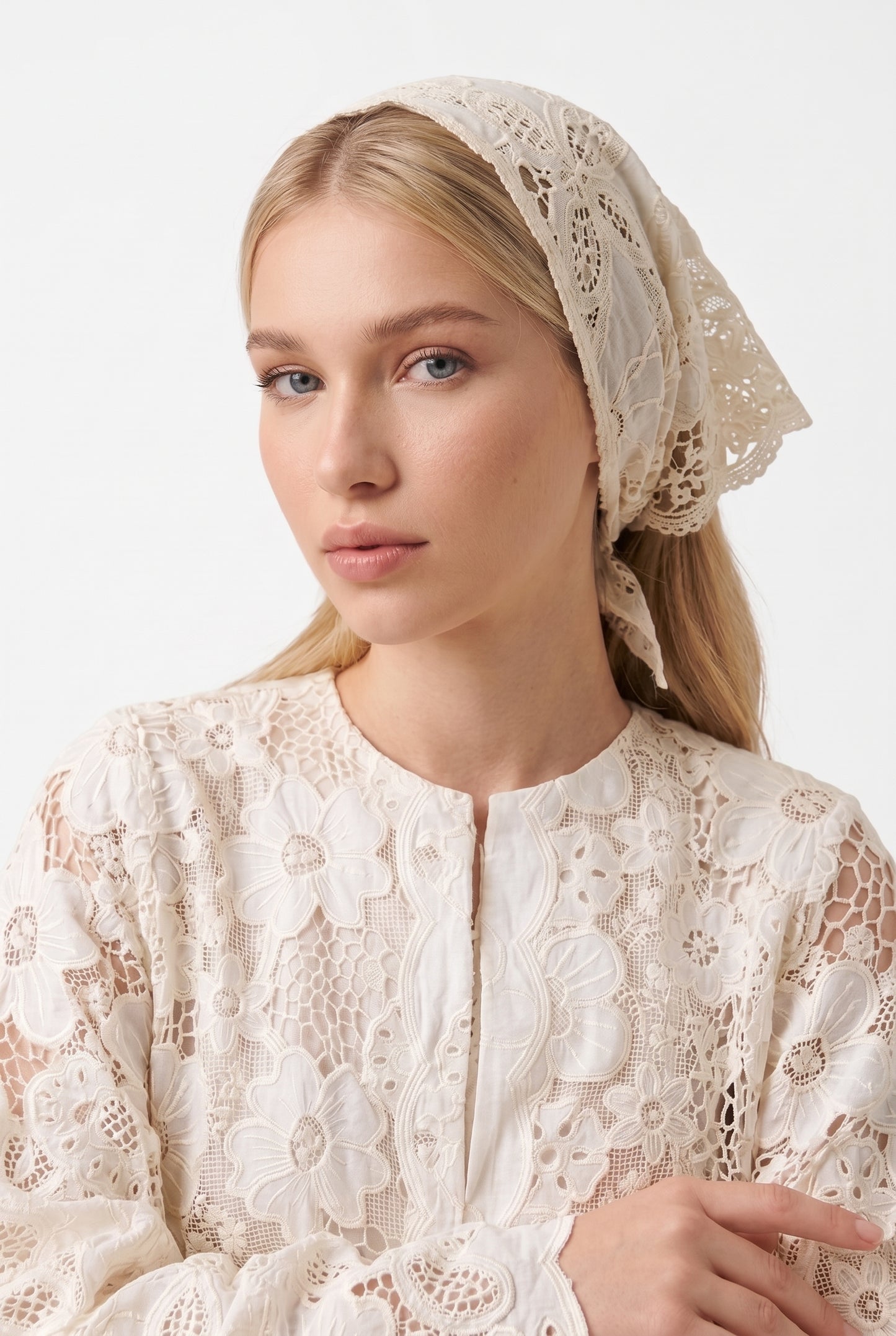 Floral Lace Bandana